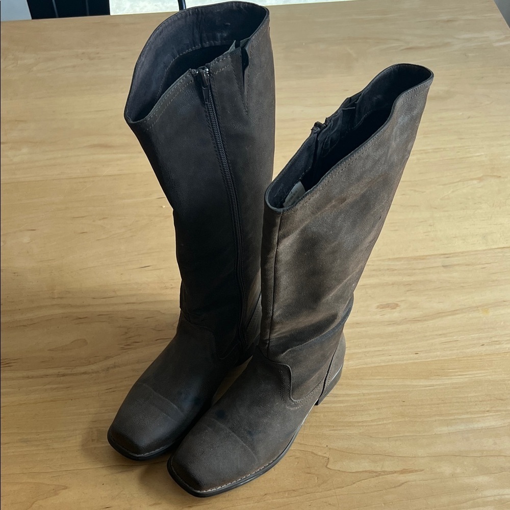 Pierre Dumas Dark Brown Riding Boots